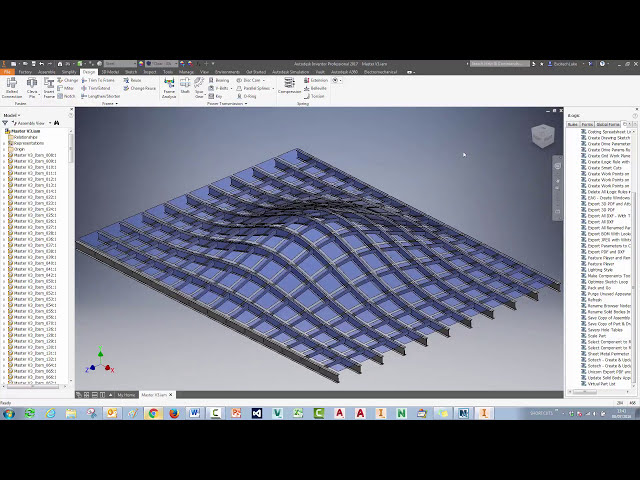 فیلم آموزشی: Autodesk Inventor 2017 - مثال - مدلسازی سقف منحنی با زیرنویس فارسی