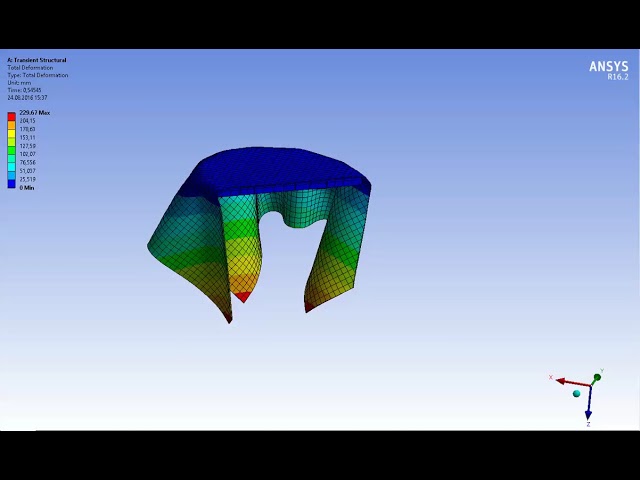 فیلم آموزشی: تجزیه و تحلیل Ansys پارچه رومیزی