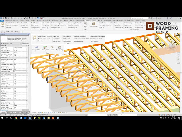 فیلم آموزشی: قاب بندی طبقات خرپایی در Revit با زیرنویس فارسی