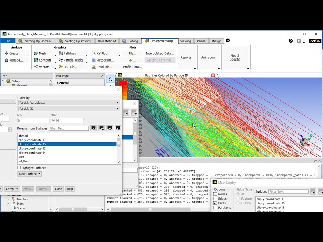 فیلم آموزشی: آموزش پردازش پست در Ansys Fluent