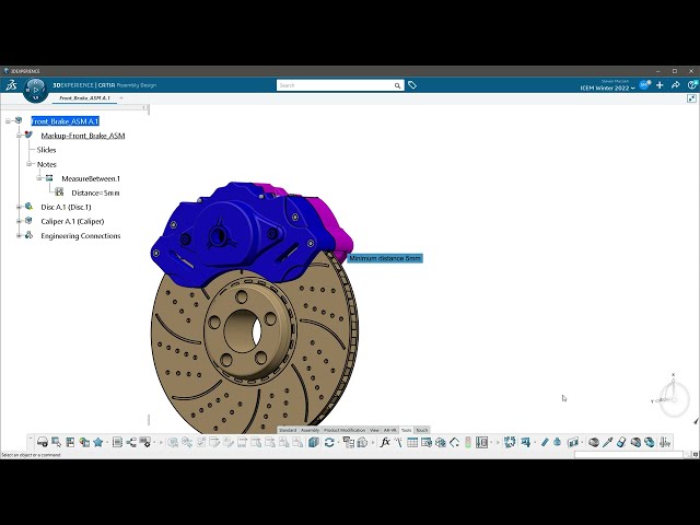 فیلم آموزشی: CATIA 3DEXPERIENCE 2021: اندازه گیری در چارچوب یک مجمع با زیرنویس فارسی