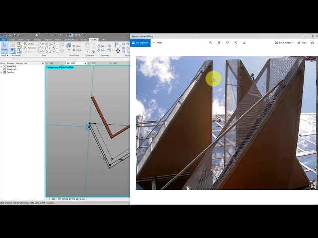 فیلم آموزشی: Revit Snippet: ایجاد نماهای تصادفی با پانل های تطبیقی با زیرنویس فارسی