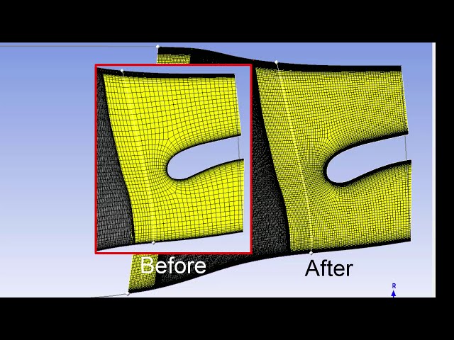 فیلم آموزشی: ANSYS CFX: مش بندی یک توربوفن با یک شکاف Meridional در TurboGrid با زیرنویس فارسی