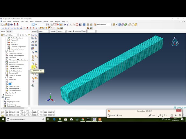 فیلم آموزشی: تجزیه و تحلیل پرتو RCC با پوشش CFRP در Abaqus