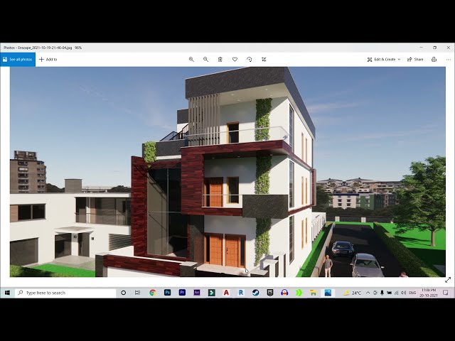 فیلم آموزشی: طراحی ارتفاع خانه بیرونی | Revit Architecture برای مبتدیان