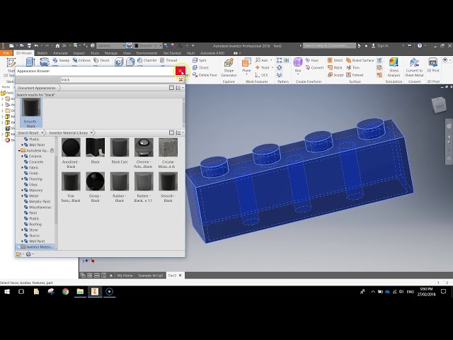 فیلم آموزشی: آموزش Autodesk Inventor - آجر لگو 4x1 با زیرنویس فارسی