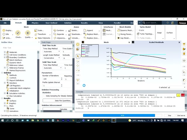 فیلم آموزشی: شبیه سازی جریان روان یک مبدل کاتالیزوری ANSYS | مش بندی مقاوم در برابر خطا| آموزش مبتدیان | با زیرنویس فارسی