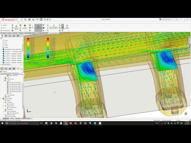 فیلم آموزشی: SOLIDWORKS Flow Simulation: Results Visualization با زیرنویس فارسی