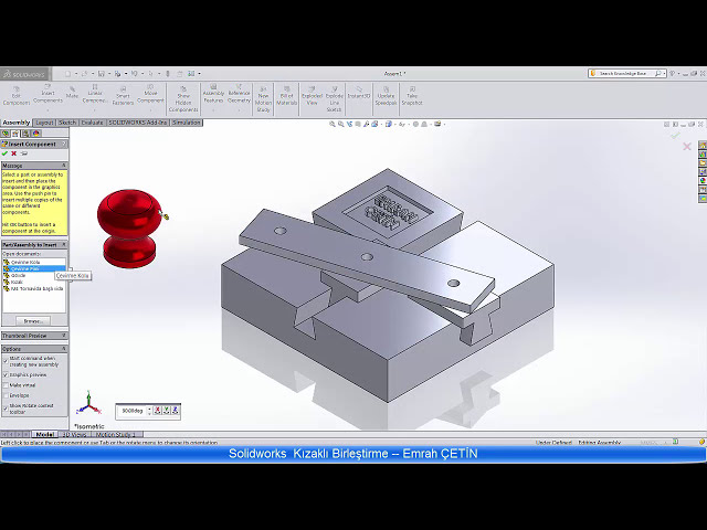 فیلم آموزشی: مونتاژ اسلاید مونتاژ Solidworks