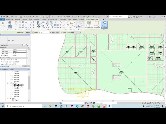 فیلم آموزشی: شروع پروژه آتش نشانی در Revit، ایجاد الگو و سطوح حفاظت در برابر آتش در Revit با زیرنویس فارسی