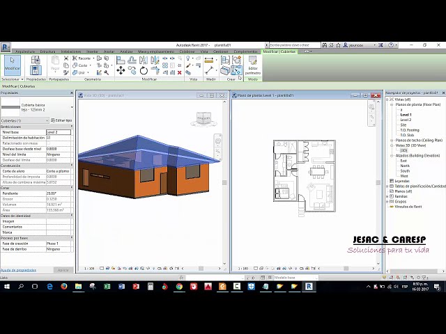 فیلم آموزشی: چگونه در REVIT 2017 در انتظار پوشش قرار دهیم با زیرنویس فارسی