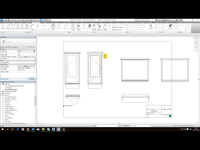 فیلم آموزشی: Revit | افسانه‌ها نماهای نوع خانواده را قرار می‌دهند