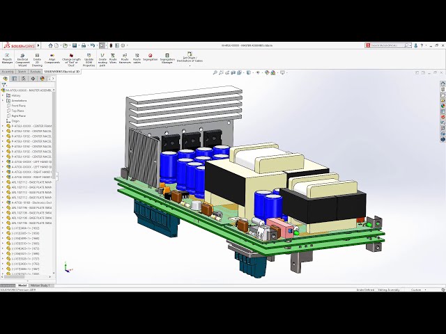 فیلم آموزشی: اکوسیستم مکانیکی الکتریکی SOLIDWORKS - SOLIDWORKS با زیرنویس فارسی