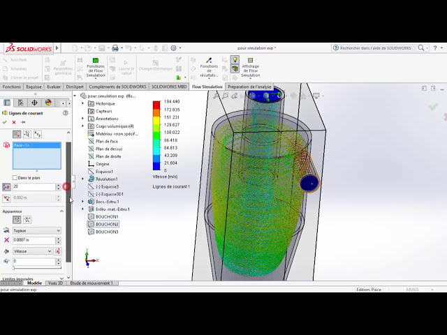 فیلم آموزشی: solidworks: سیکلون شبیه سازی جریان