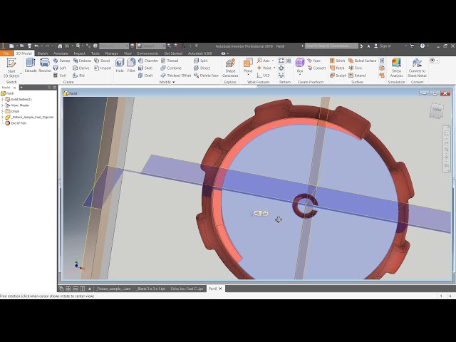 فیلم آموزشی: نحوه ایجاد قالب (حفره) در Autodesk Inventor 2018 برای چاپ سه بعدی با زیرنویس فارسی