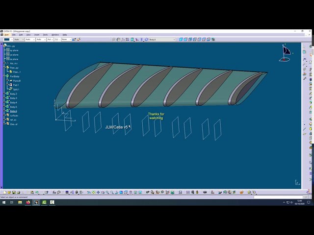 فیلم آموزشی: پاور کپی Ribs catia v5