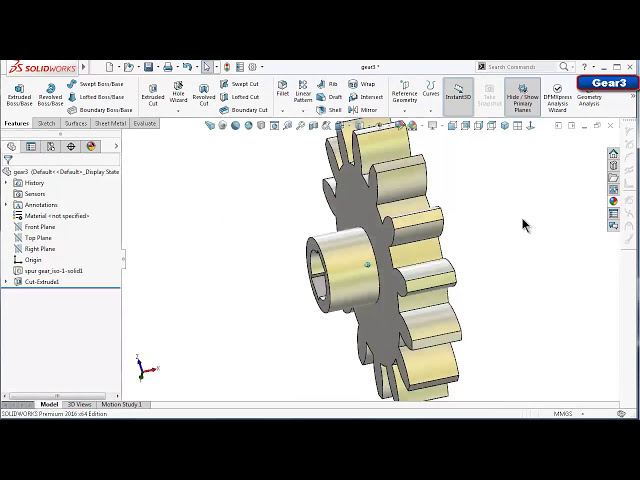 فیلم آموزشی: SolidWorks M آموزش شماره 286: دنده بارانی (مکانیسم آبیاری/آبیاری)