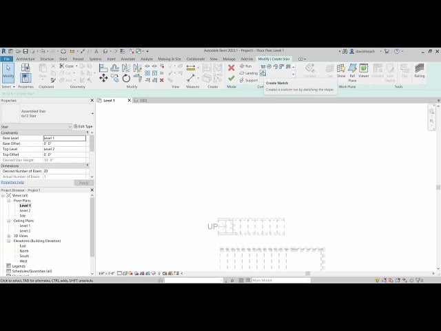 فیلم آموزشی: Revit 2022 Stairs - The Basics با زیرنویس فارسی