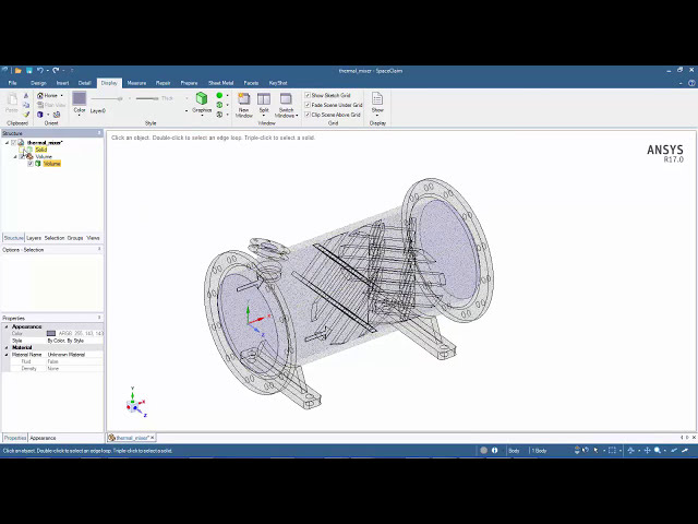 فیلم آموزشی: ایجاد دامنه های سیال با ANSYS SpaceClaim با زیرنویس فارسی