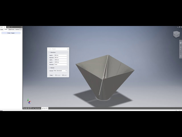 فیلم آموزشی: طراحی قیف چاه با Autodesk Inventor (Ilogic)