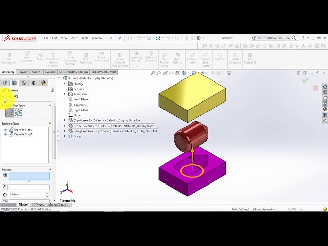 فیلم آموزشی: ⚡ آموزش SOLIDWORKS || ابزار قالب || طراحی قالب ساده با استفاده از ویژگی حفره.