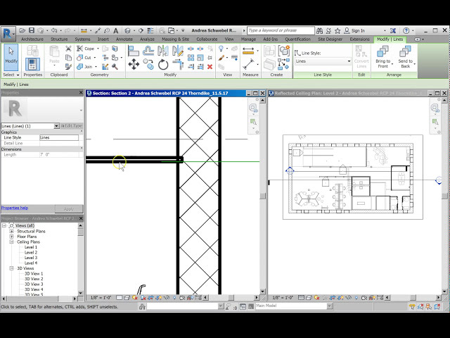 فیلم آموزشی: Revit RCP درس 01 با زیرنویس فارسی