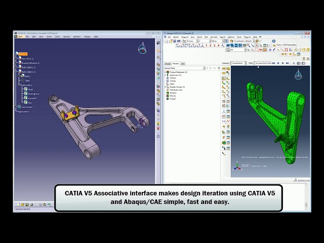 فیلم آموزشی: CATIA Associative Interface با Abaqus/CAE