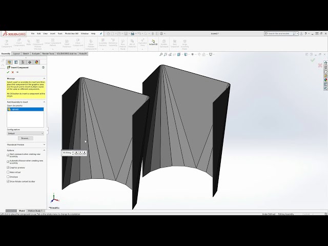 فیلم آموزشی: Solidworks - آموزش نحوه رسم انتقال مربع به ورق گرد با زیرنویس فارسی