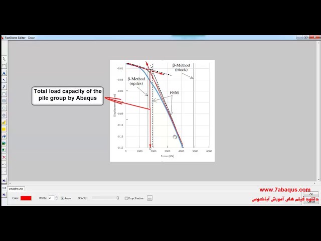 فیلم آموزشی: محاسبه ظرفیت بار کل گروه شمع Abaqus با زیرنویس فارسی