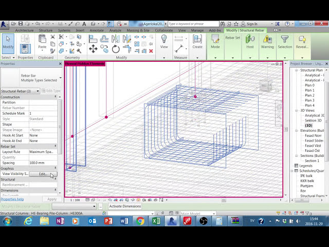 فیلم آموزشی: REVIT STRUCTURE WAREHOUSE صفحه و فونداسیون تقویت کننده