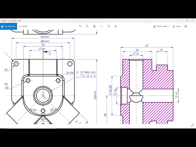 فیلم آموزشی: Solidworks Exercise 143 Hole Wizard، Mirror and Plane