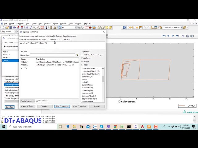 فیلم آموزشی: تخصیص بارگذاری چرخه ای با استفاده از کنترل جابجایی در ABAQUS | آنالیز بارگذاری چرخه ای