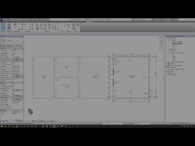 فیلم آموزشی: Phasing in Revit - آموزش با فایل های مثال با زیرنویس فارسی