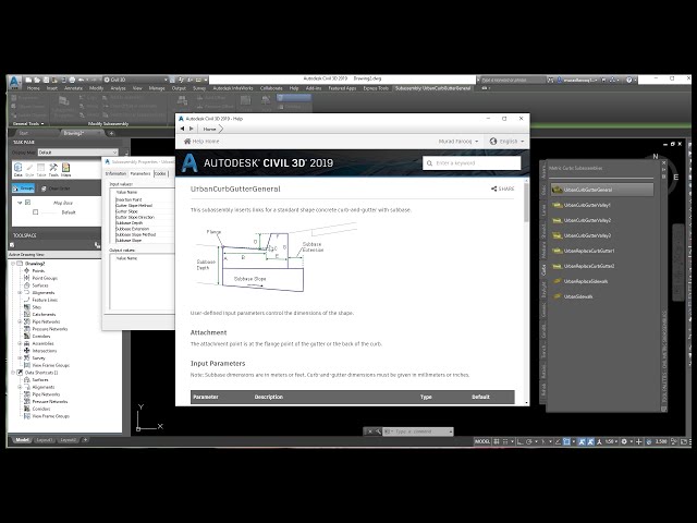 فیلم آموزشی: نحوه ایجاد اسمبلی جاده در AutoCAD Civil 3D. CH#20 با زیرنویس فارسی