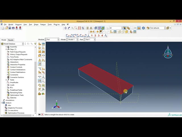 فیلم آموزشی: آموزش های پایه Abaqus - نحوه ایجاد یک هواپیما در Abaqus قسمت 2