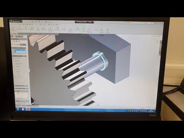 فیلم آموزشی: Simple Gear در SolidWorks [از طریق جعبه ابزار] با زیرنویس فارسی