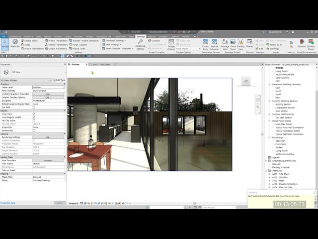 فیلم آموزشی: شروع مشاهده در Revit-Creating Titleblocks در Revit با زیرنویس فارسی