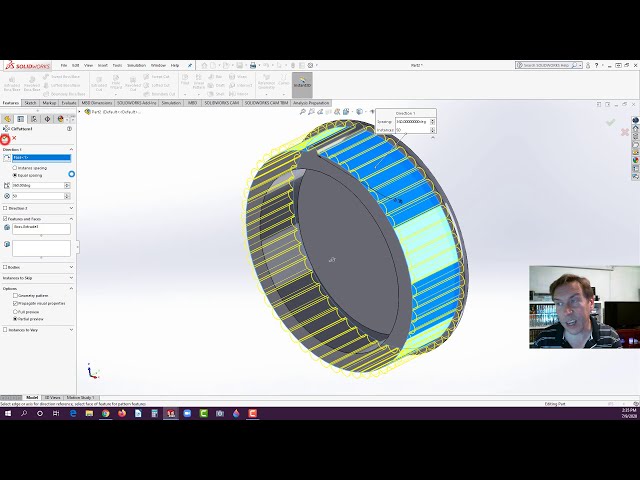 فیلم آموزشی: بررسی آزمون میان ترم SOLIDWORKS 2020 با زیرنویس فارسی