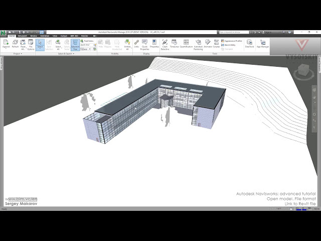 فیلم آموزشی: VC: Autodesk Navisworks: 1.03. پیوند به فایل Revit با زیرنویس فارسی