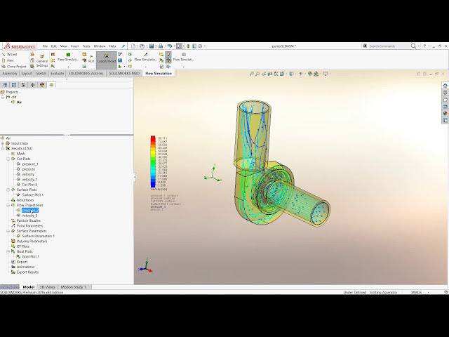 فیلم آموزشی: چرا شبیه سازی جریان SolidWorks - شبیه سازی پمپ مکش