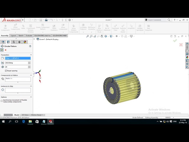 فیلم آموزشی: مبانی SolidWorks برای مبتدیان [ Assembly Runner of Cross Flow] آموزش شماره 18