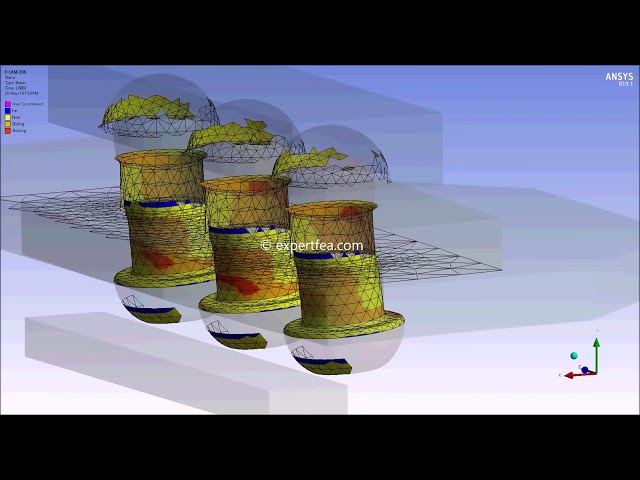 فیلم آموزشی: 1 در جهان!!! ANSYS WB Static Structural - شبیه سازی تنظیم و برش پرچ