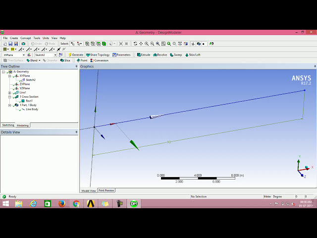 فیلم آموزشی: دو روش برای ایجاد یک تیر در طراحی مدلساز ansys