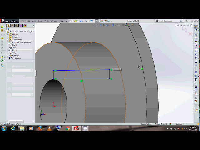 فیلم آموزشی: آموزش solidworks-flange