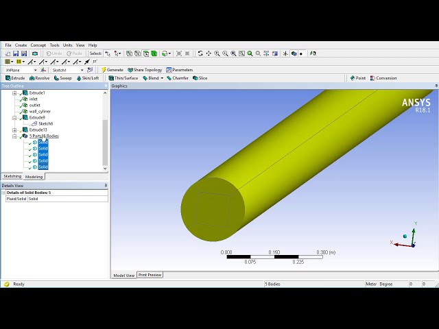 فیلم آموزشی: آموزش میز کار ANSYS | آموزش مش بندی هگزا قسمت سوم از چهارم با زیرنویس فارسی