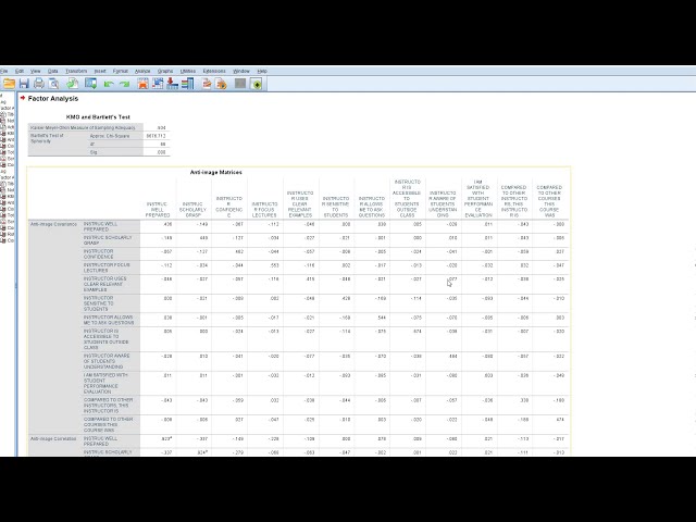 فیلم آموزشی: تجزیه و تحلیل مؤلفه های اصلی با استفاده از SPSS (اکتبر 2019) با زیرنویس فارسی