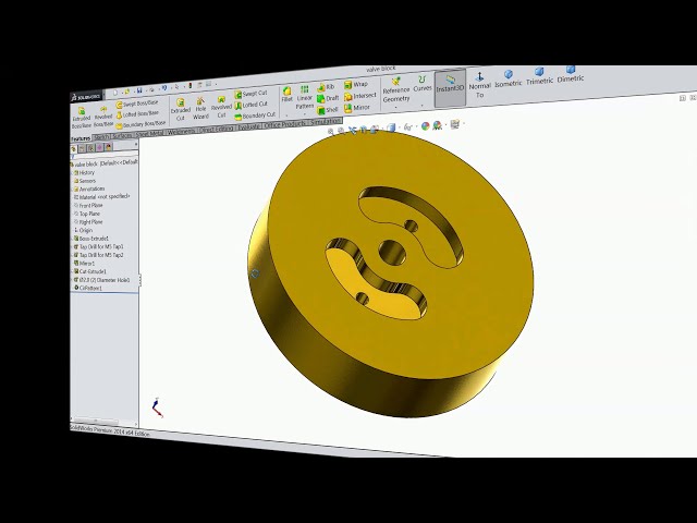 فیلم آموزشی: آموزش طراحی Solidworks موتور زانویی