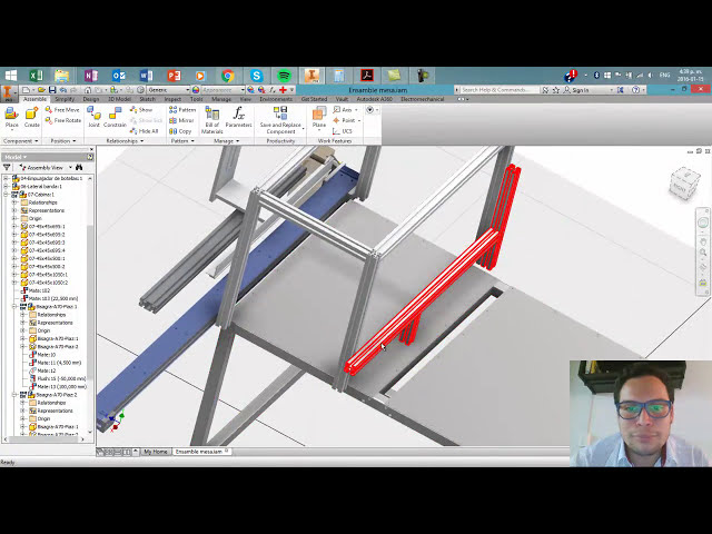 فیلم آموزشی: مونتاژ انعطاف پذیر - Autodesk Inventor Professional با زیرنویس فارسی