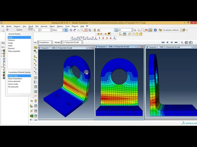 فیلم آموزشی: فیلم های آموزشی Abaqus - نحوه ایجاد چندین Viewport در Abaqus