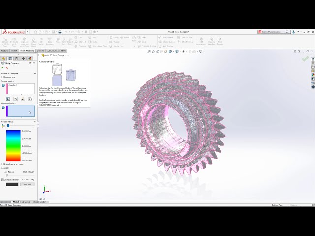 فیلم آموزشی: چه جدید در SOLIDWORKS 2020 - Decimation و بدن مقایسه با زیرنویس فارسی